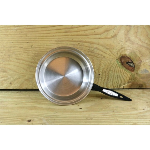 Carico 304 5 Ply Alcore 9" Skillet Fry Pan Saucepan Cookware Lid USA - Picture 4 of 7